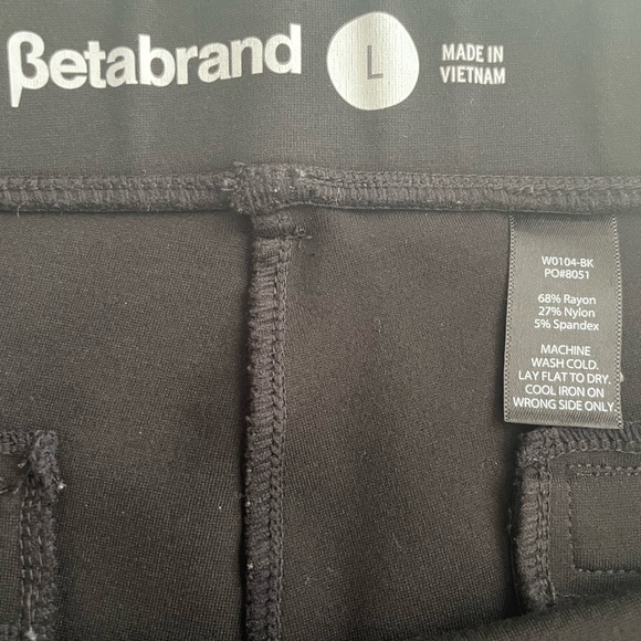BETABRAND Boot-Cut Classic Dress Pant Yoga Pants Women’s Size Large - Picture 7 of 10